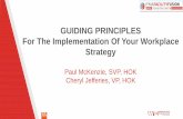 GUIDING PRINCIPLES For The Implementation Of Your ...
