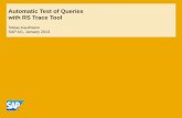 Automatic Test of Queries