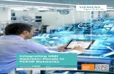 Integrating HMI TCP/IP Networks - Industry Support Siemens