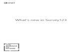 What's new in Survey123 - ArcGIS