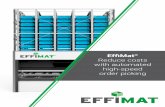 EffiMat Reduce costs with automated high-speed order picking