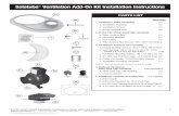Solatube Ventilation Add-On Kit Installation Instructions