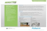 FEATURES FABPRO POLYMERS' SPECTERHP™