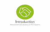 Measurement & Evaluation of HCC Systems