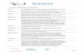 PFL Service List - foxcreeklab.ca
