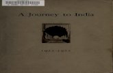 A journey to India, 1921-1922; casual comment