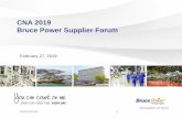 CNA 2019 Bruce Power Supplier Forum