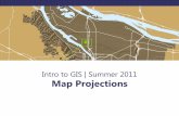 Intro to GIS | Summer 2011 Map Projections