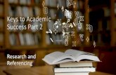 Keys to Academic Success Part 2 - James Cook University