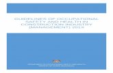 Guidelines of Occupational Safety and Health in ...