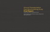 Ground Transportation Fees Benchmarking Study Final Report