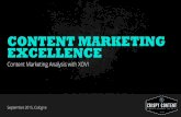 CONTENT MARKETING EXCELLENCE - XOVI