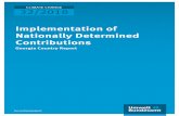 Implementation of Nationally Determined Contributions