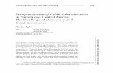Europeanization of Public Administration in Eastern and ...