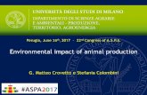 Perugia, June 16th 2017 22nd Congress of A.S.P.A.