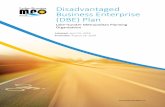 Disadvantaged Business Enterprise (DBE) Plan
