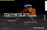 Managing the risks of shift work - WorkSafe New Zealand