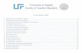Courses offered in English - ufzg.unizg.hr