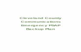 Cleveland County Communications Emergency PSAP Backup Plan