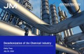Decarbonization of the Chemical Industry