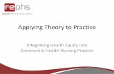 Applying Theory to Practice - UVic