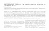 Environmental inducers of schistosomiasis mansoni in ...