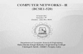 COMPUTER NETWORKS - II (BCSE1-520)
