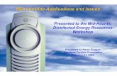Microturbine Applications and Issues