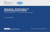 BASIC PROJECT INFORMATION