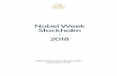 Nobel Week Stockholm 2018