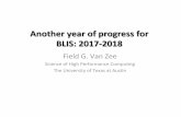 Another year of progress for BLIS: 2017-2018