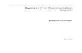 Business Plan Documentation - Read the Docs