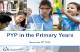PYP in the Primary Years - klearning.ict.kis.ac.th