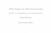 PhD Topics in Macroeconomics - Chris Edmond