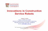 Innovations in Construction Service Robots