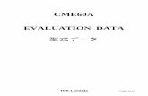 CME60A EVALUATION DATA - TDK