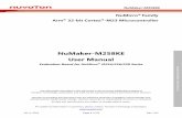 NuMaker-M258KE User Manual - nuvoton.com.cn
