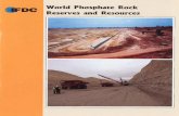 Reserves and Resources DC World Phosphate Rock