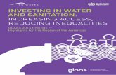INVESTING IN WATER AND SANITATION: INCREASING ACCESS ...