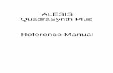 ALESIS QuadraSynth Plus Reference Manual