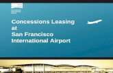 Concessions Leasing at San Francisco International Airport