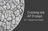 Cracking the AP Prompt
