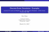 Discrete-Event Simulation: Examples