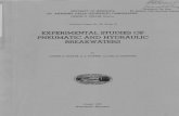 EXPERIMENTAL STUDIES OF PNEUMATIC AND HYDRAULIC …