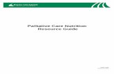 Palliative Care Nutrition Resource Guide