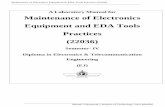 A Laboratory Manual for Maintenance of Electronics ...