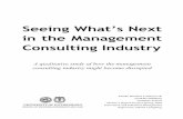 Seeing What’s Next in the Management Consulting Industry