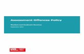 Assessment Offences Policy