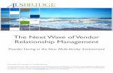 The Next Wave of Vendor Relationship Management