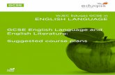 GCSE English Language and English Literature: Suggested ...